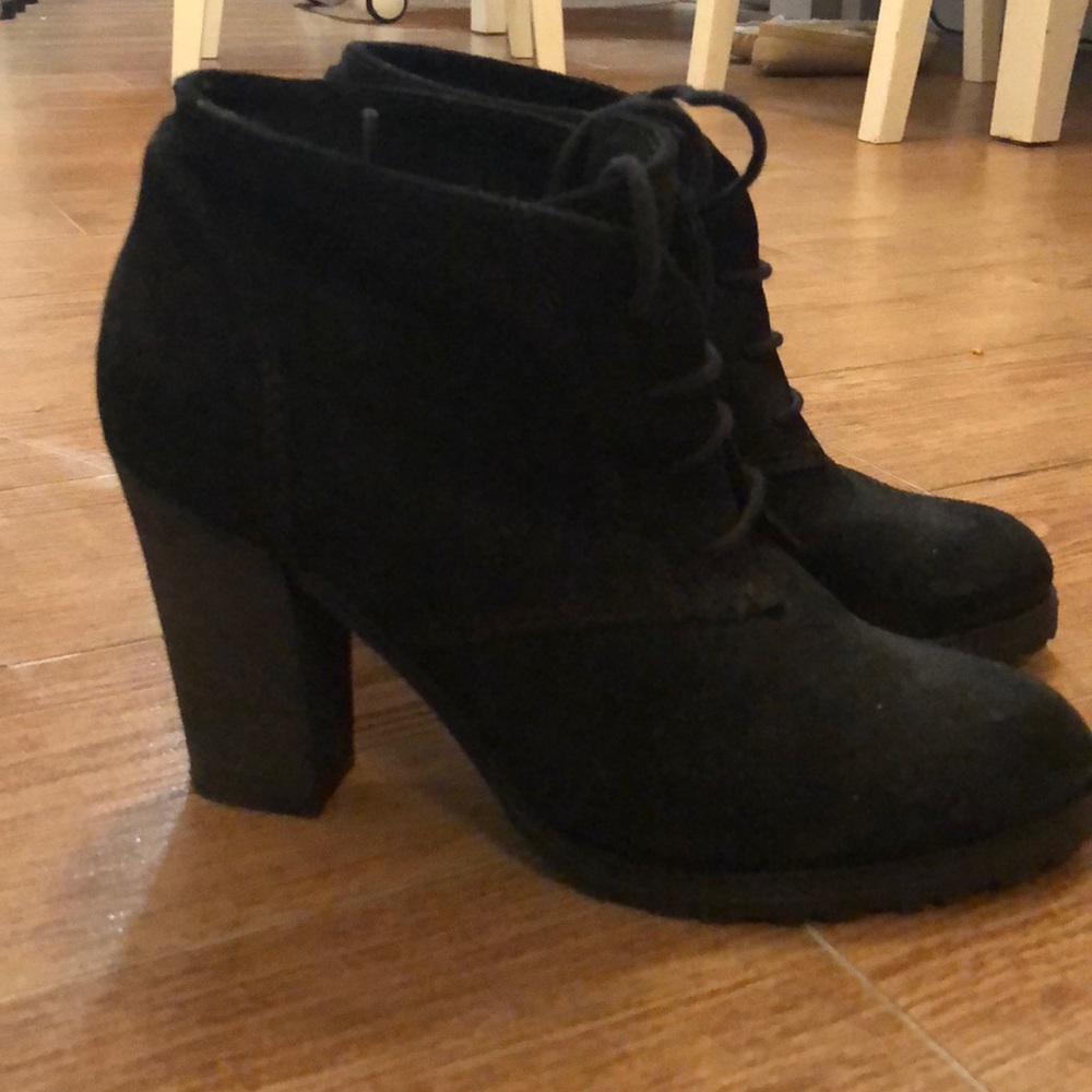 Mango suede booties - 8.5. But fits like a 7.5 - 8